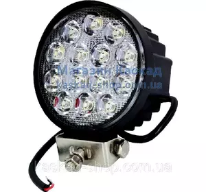 LED фара рабочего света 42W/60 (14x3W) 3080 Lm широкий луч