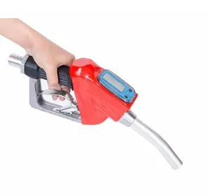 Пистолет для перекачки топлива REWOLT с цифровым счетчиком 75л/мин RE SL006P Пистолет для перекачки топлива REWOLT с цифровым счетчиком 75л/мин RE SL006P